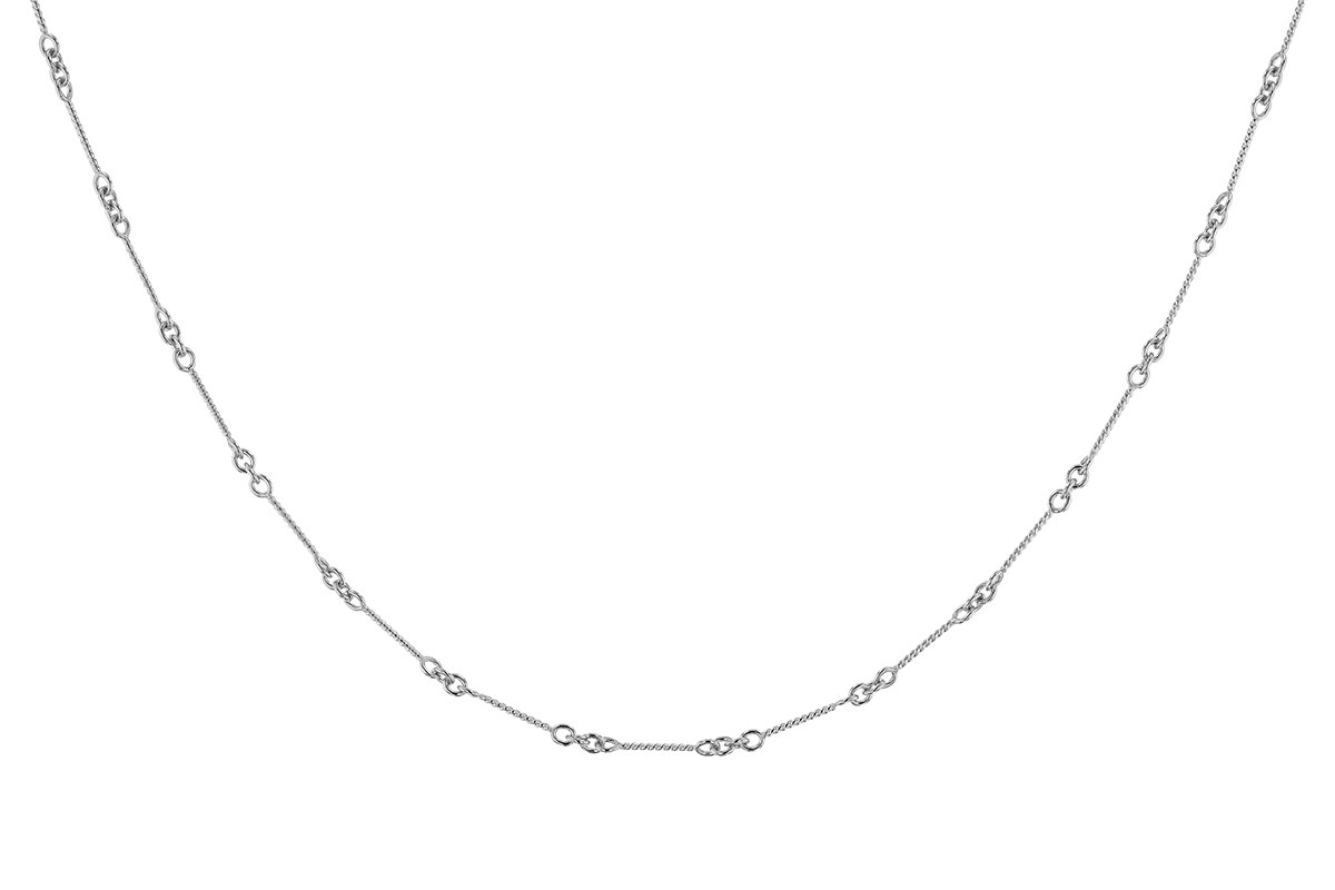 D302-19015: TWIST CHAIN (7IN, 0.8MM, 14KT, LOBSTER CLASP)
