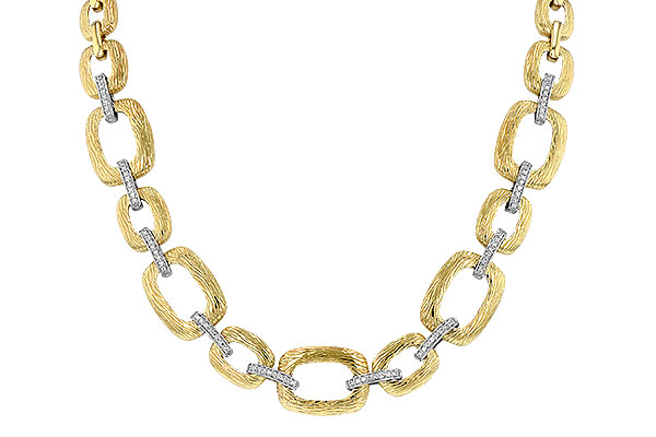 F034-00896: NECKLACE .48 TW (17 INCHES)