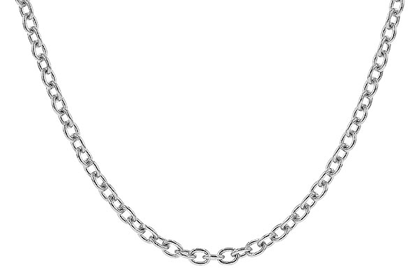 G301-34487: CABLE CHAIN (24IN, 1.3MM, 14KT, LOBSTER CLASP)