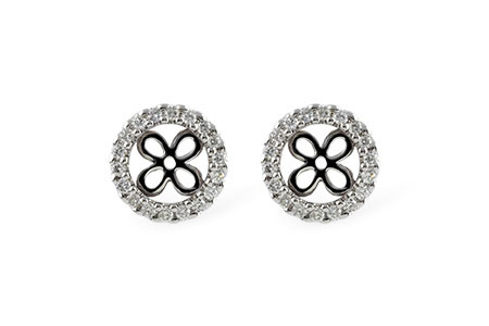 M214-95387: EARRING JACKETS .30 TW (FOR 1.50-2.00 CT TW STUDS)