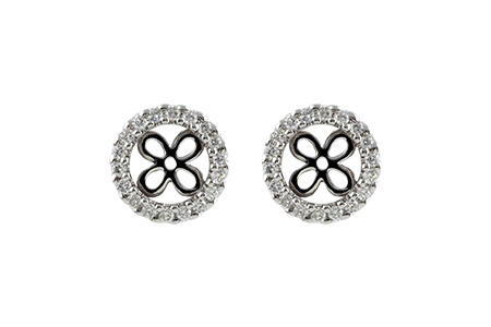 M214-95387: EARRING JACKETS .30 TW (FOR 1.50-2.00 CT TW STUDS)