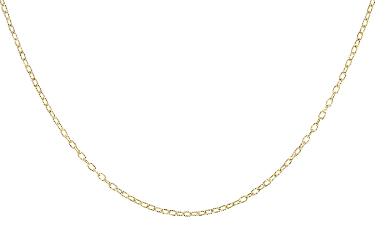 A301-33597: ROLO LG (22IN, 2.3MM, 14KT, LOBSTER CLASP)