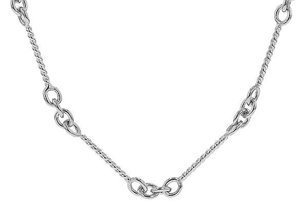 A302-19015: TWIST CHAIN (0.80MM, 14KT, 16IN, LOBSTER CLASP