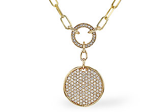 C302-20842: NECKLACE .92 TW (17")