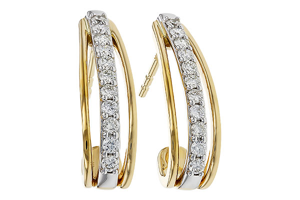 D302-26278: EARRINGS .40 TW