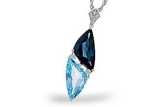 E302-20869: NECK 6.87 BLUE TOPAZ 6.97 TGW