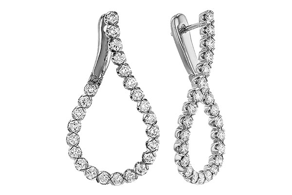 E302-25424: EARRINGS 2.00 TW