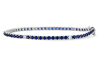 F302-19978: BRACELET 3.27 TW SAPP 3.52 TGW (7")