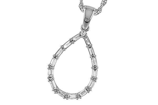 G302-24478: NECKLACE .27 BAG .28 TW