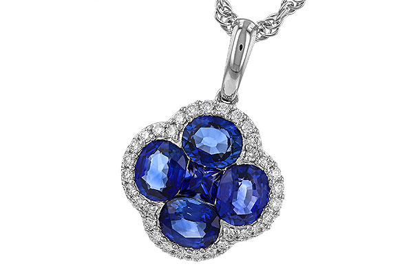 H302-19996: NECKLACE 1.72 SAPPHIRE 1.87 TGW