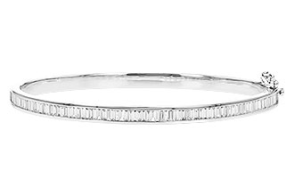K301-29078: BANGLE 1.02 TW BAGUETTE DIAMONDS