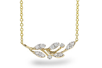 K302-21732: NECKLACE .32 TW (18")