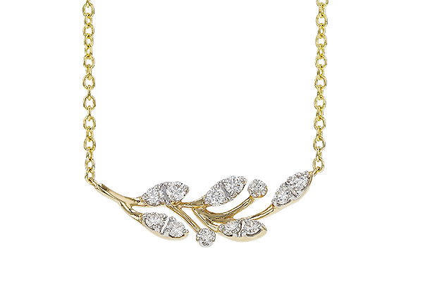 K302-21732: NECKLACE .32 TW (18")