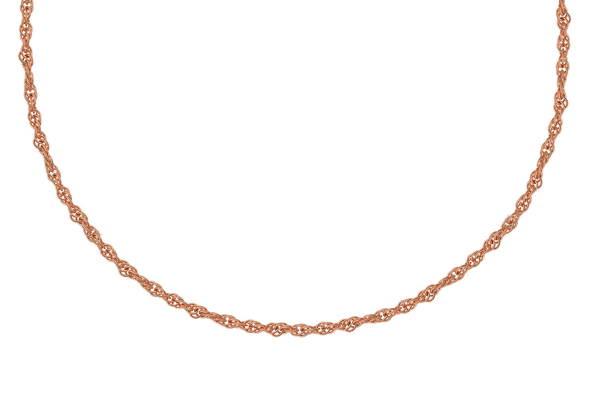 M301-33632: ROPE CHAIN (8IN, 1.5MM, 14KT, LOBSTER CLASP)